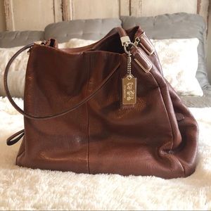 Madison Phoebe leather COACH purse